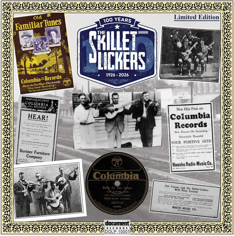 the album cover for Skillet Lickers - 100 Years: 1926-2026 [Blue]