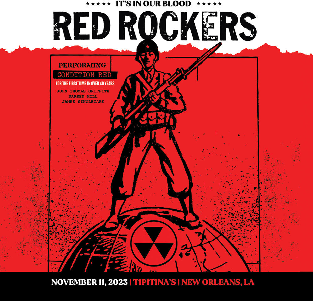 the album cover for Red Rockers - It's In Our Blood
