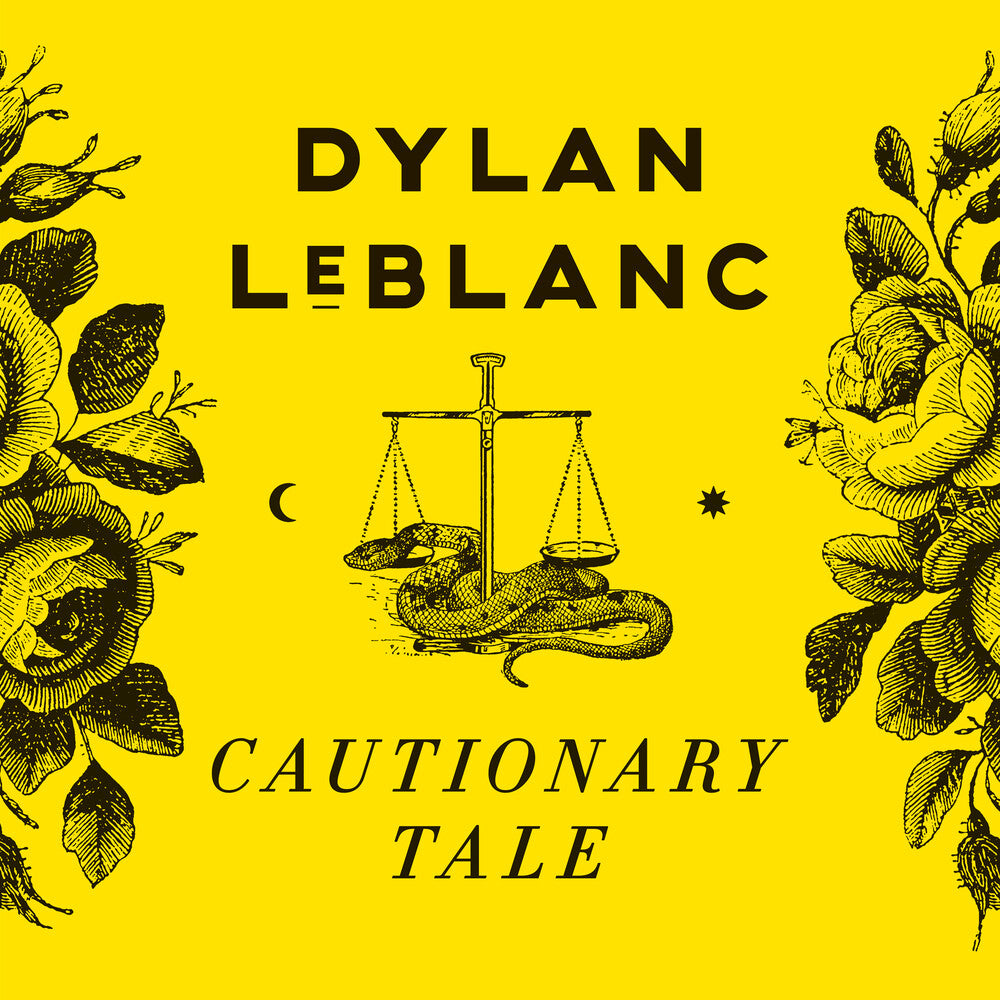 the album cover for Dylan LeBlanc - Cautionary Tale (10th Anniversary) - Yellow [Colored Vinyl]