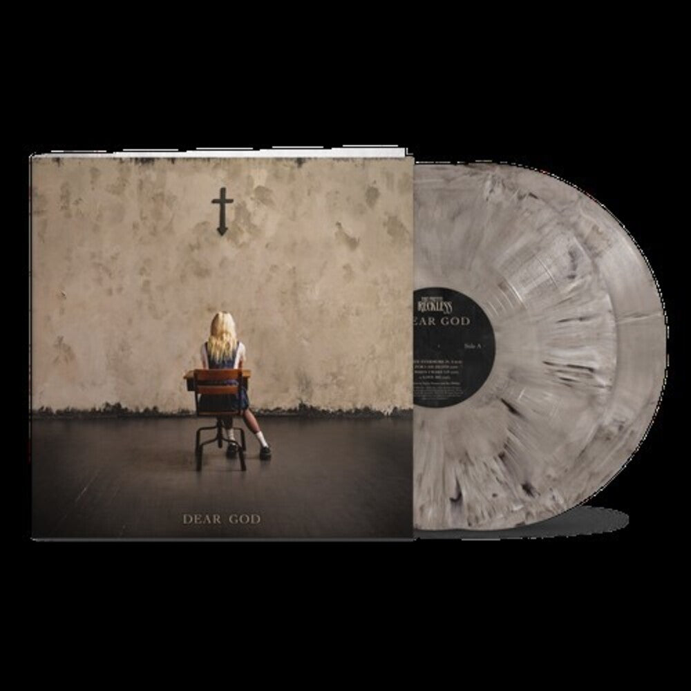 the album cover for The Pretty Reckless - Dear God [Indie Exclusive Limited Edition Poltergeist]