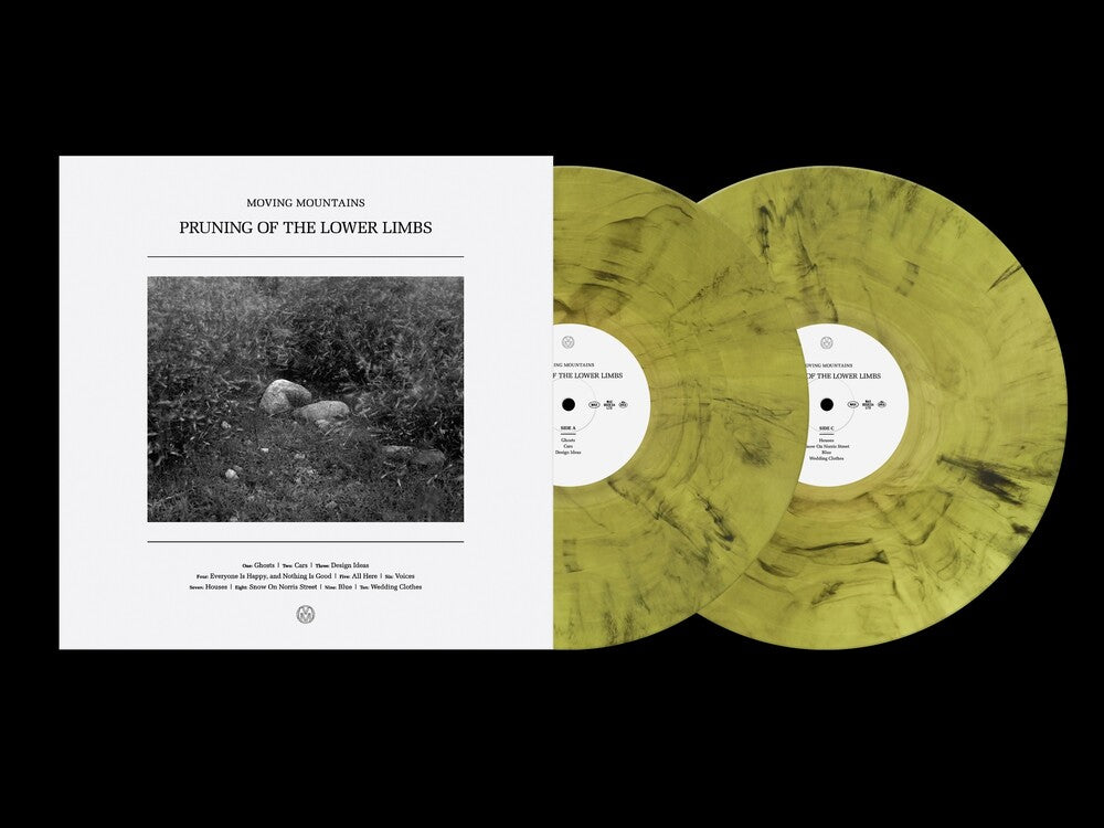 the album cover for Moving Mountains - Pruning Of The Lower Limbs [Colored Vinyl] (Smok) [Reissue]