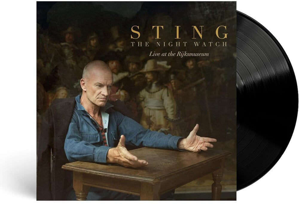 the album cover for Sting - The Night Watch (Live at the Rijksmuseum) [180g]