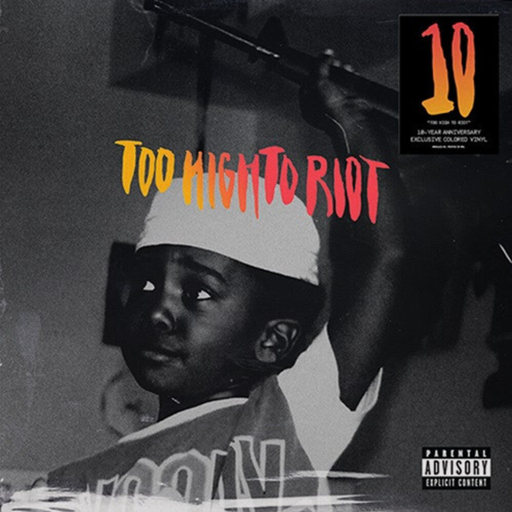 the album cover for Bas - Too High To Riot (10-Year Anniversary) [Sunset Glass]