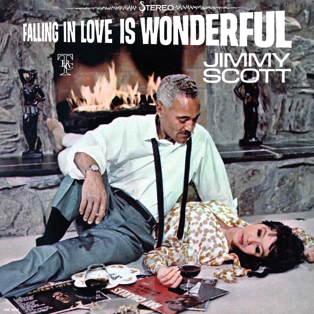 the album cover for Jimmy Scott - Falling In Love Is Wonderful [Indie Exclusive Tangerine]