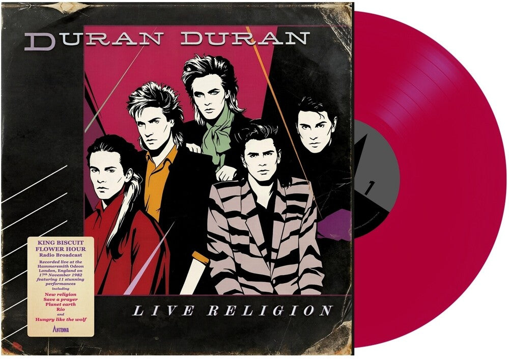 the album cover for Duran Duran - Live Religion [Indie Exclusive Colored]