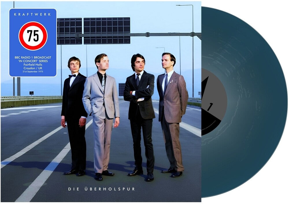 the album cover for Kraftwerk - 75 Die Uberholspur [Indie Exclusive Colored]