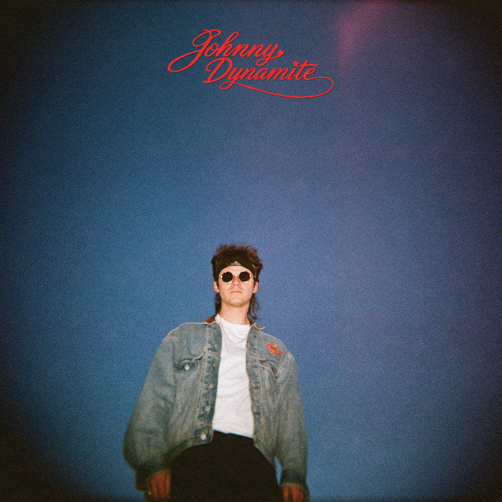 the album cover for Johnny Dynamite - Johnny Dynamite - Transparent Royal Blue (Blue)