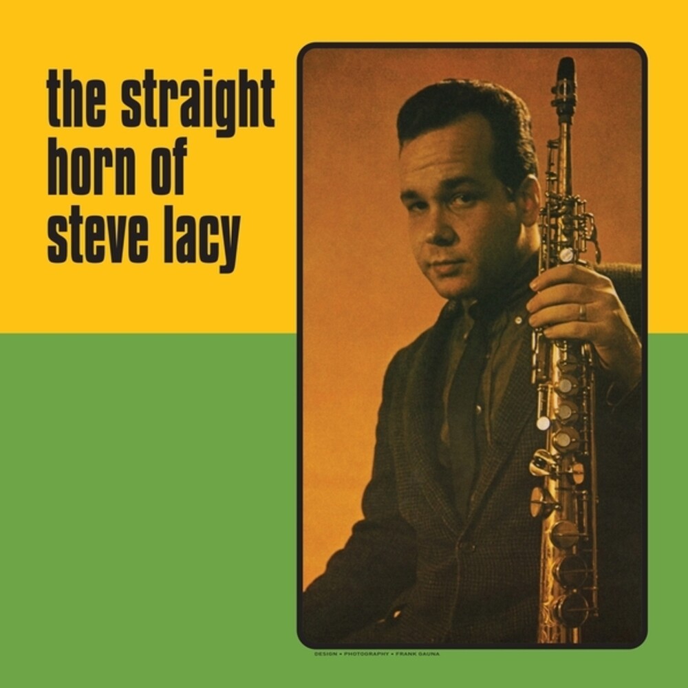 the album cover for Steve Lacy - Straight Horn Of Steve Lacy [Colored Vinyl]