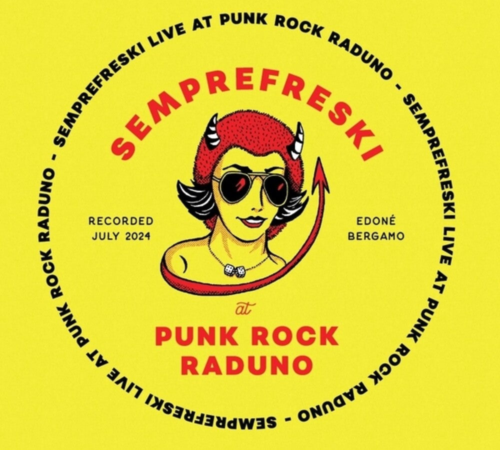 the album cover for Semprefreski - Live At Punkrock Raduno 13th July 2024 [Colored Vinyl]
