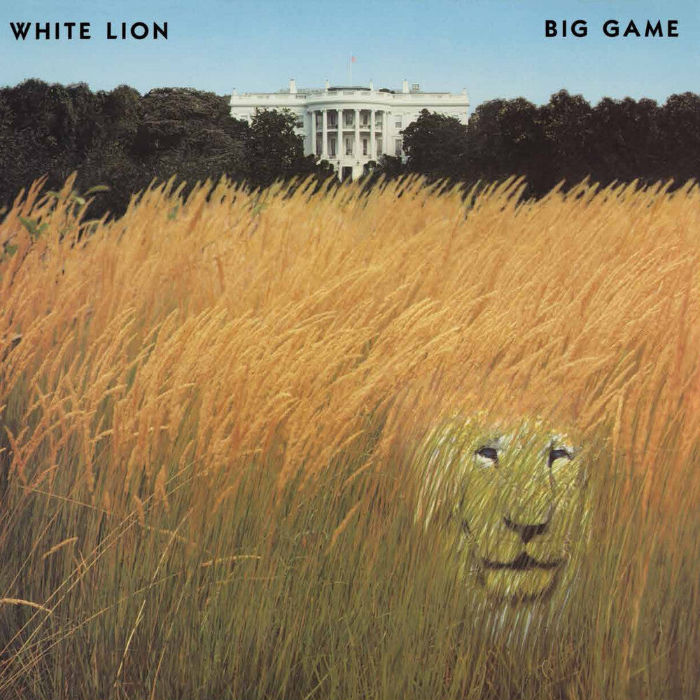 the album cover for White Lion - Big Game [Silver]