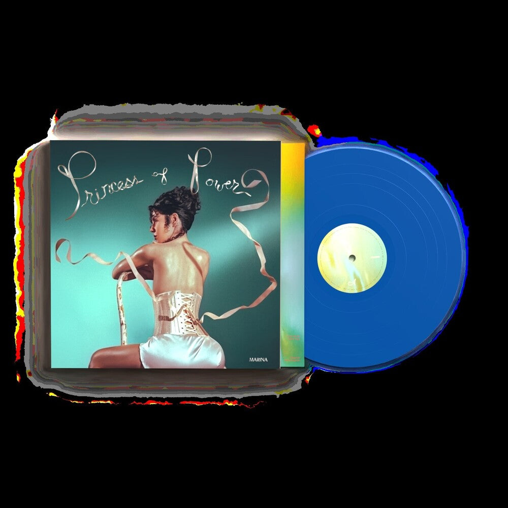 the album cover for Marina - Princess Of Power [Blue]