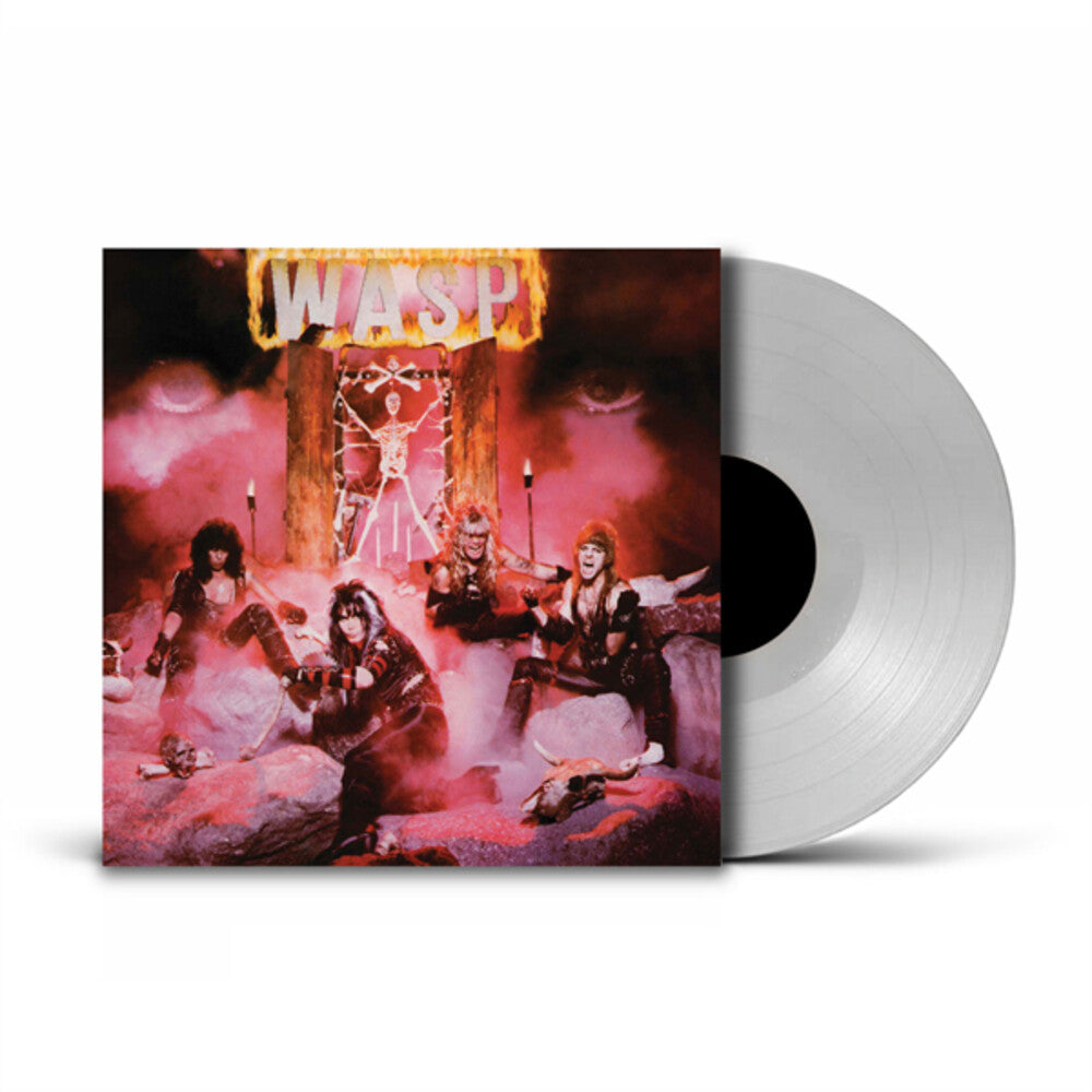the album cover for W.A.S.P. - W.A.S.P. - Clear Vinyl [Clear Vinyl] (Uk)