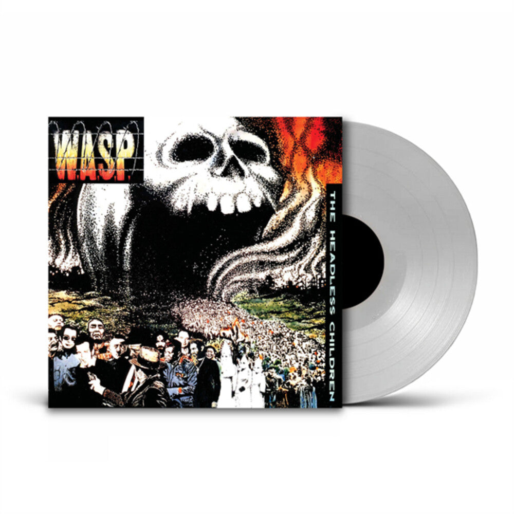 the album cover for W.A.S.P. - Headless Children - Clear Vinyl [Clear Vinyl] (Uk)