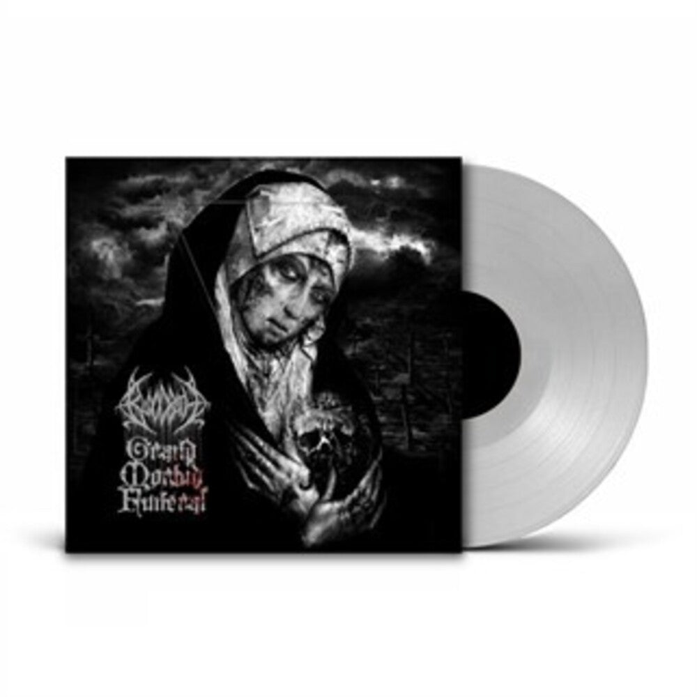 the album cover for Bloodbath - Grand Morbid Funeral - UK Exclusive Clear Vinyl