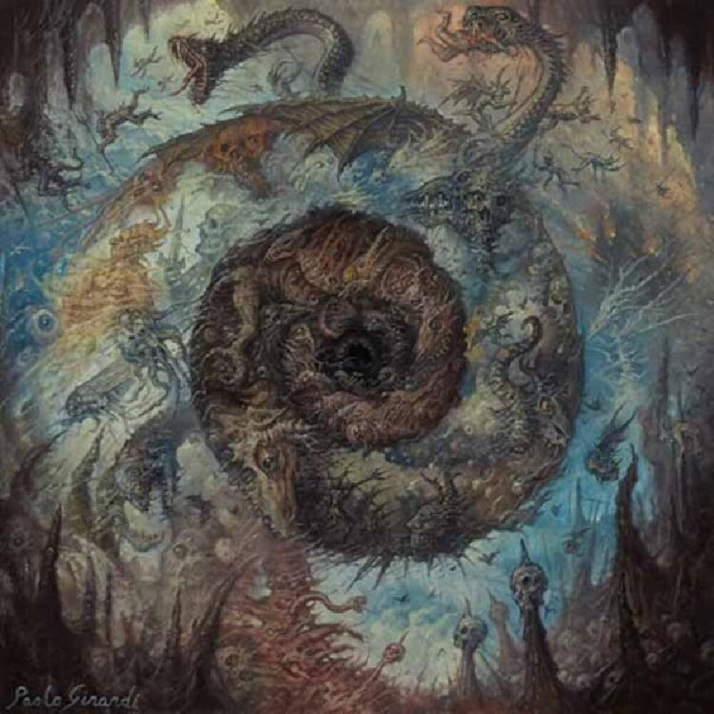 the album cover for Ordh - Blind In Abyssal Realms