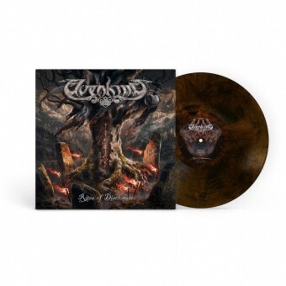 the album cover for Elvenking - Rites Of Disclosure (Blk) (Brwn) [Colored Vinyl] (Mrb) (Uk)