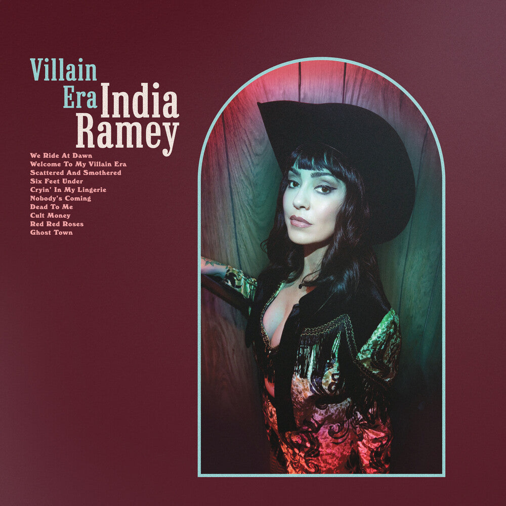 the album cover for India Ramey - Villain Era [Coke Bottle Clear]