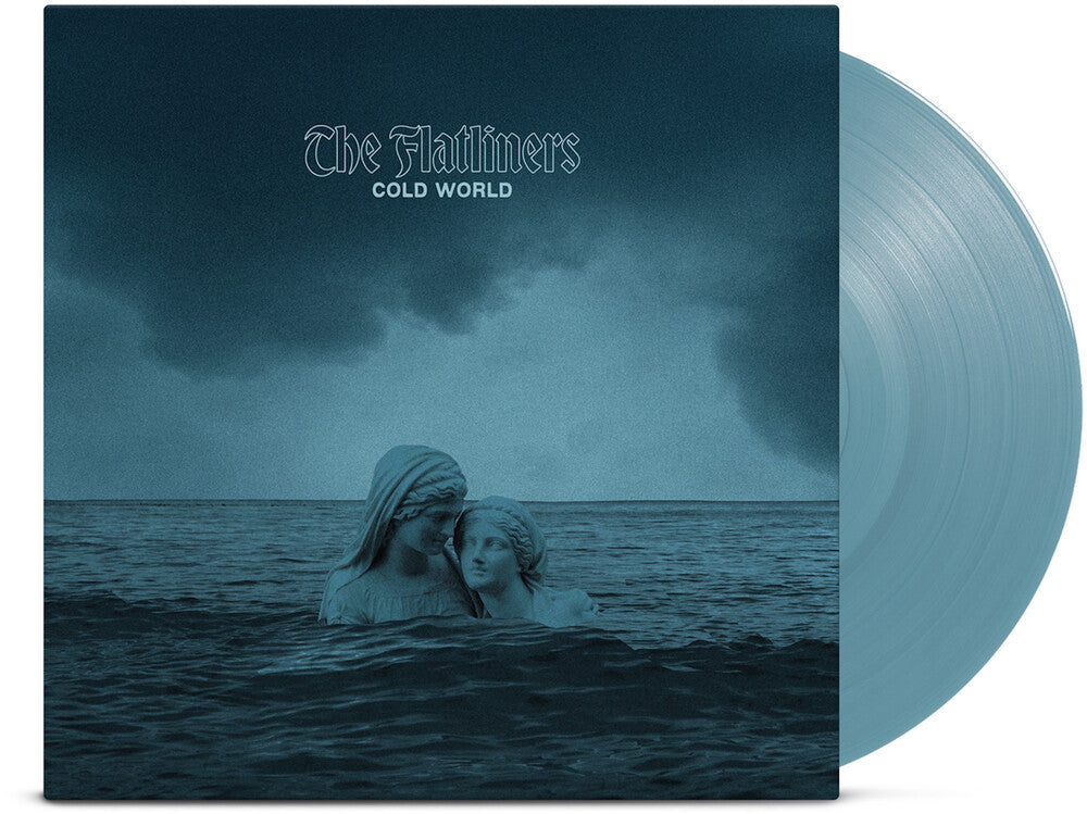 the album cover for Flatliners - Cold World [Light Blue]