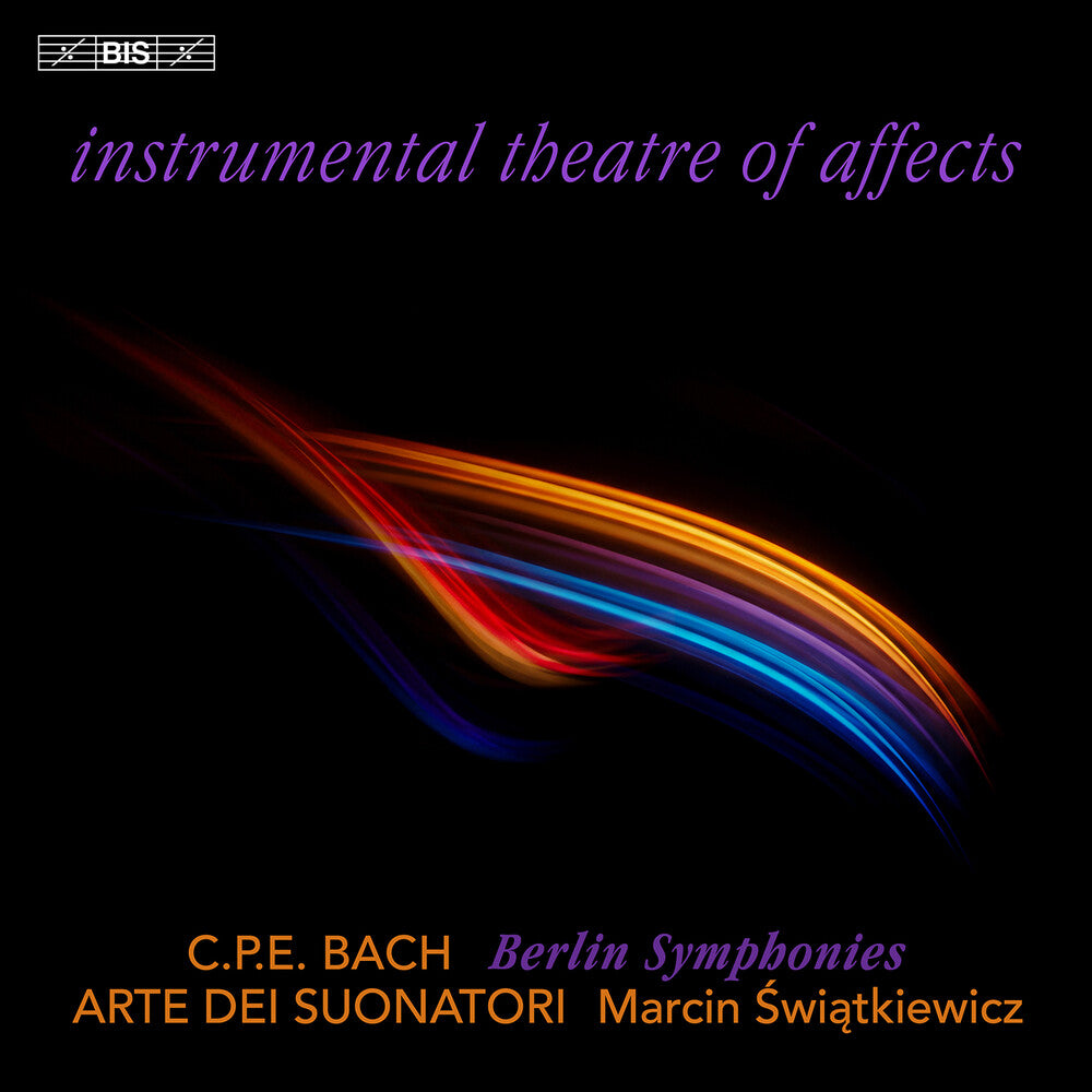 the album cover for Arte dei Suonatori - C.P.E. Bach: Berlin Syms I