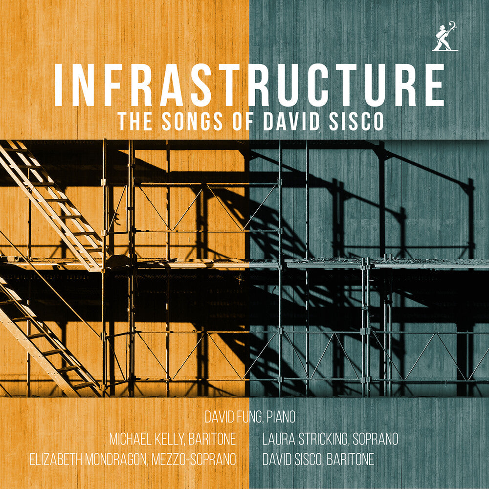 the album cover for David Fung - Infrastructure - Songs Of David Sisco