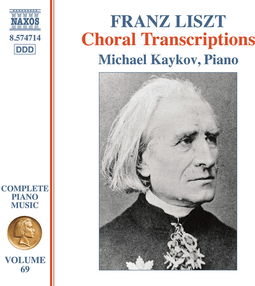 the album cover for Michael Kaykov - Liszt: Complete Pno Music Vol. 69