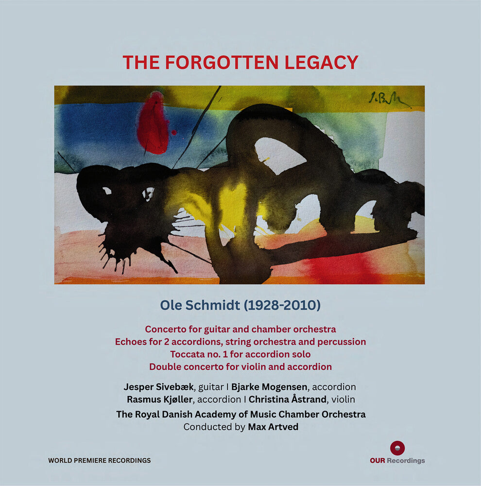 the album cover for Jesper Sivebrek - Forgotten Legacy