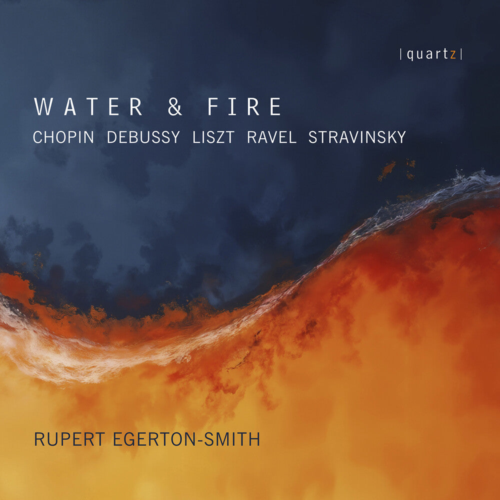 the album cover for Egerton-Rupert Smith - Water & Fire