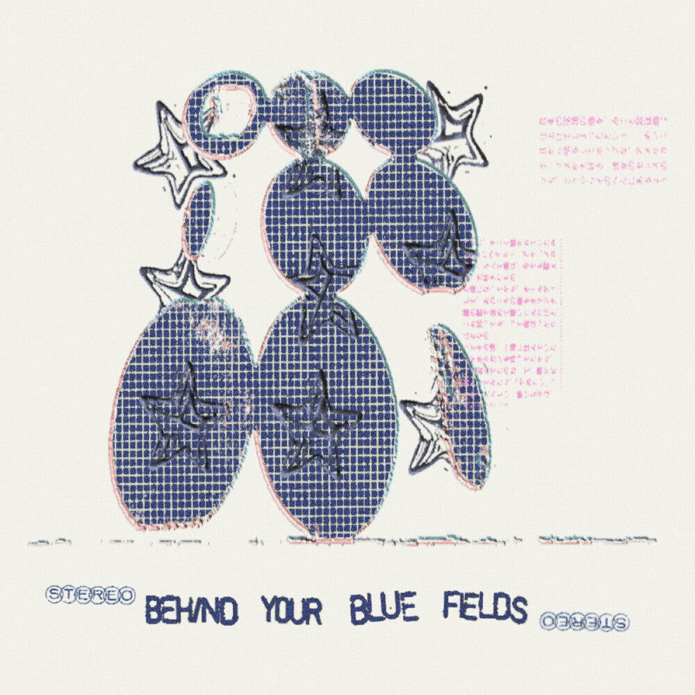 the album cover for Laughing Chimes - Behind Your Blue Fields