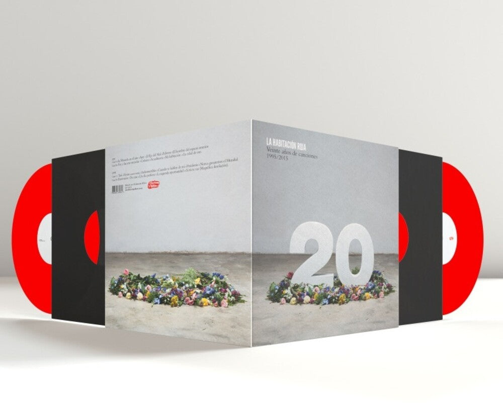 the album cover for La Habitación Roja - 20 Anos De Canciones - Red Vinyl [Colored Vinyl] (Red)