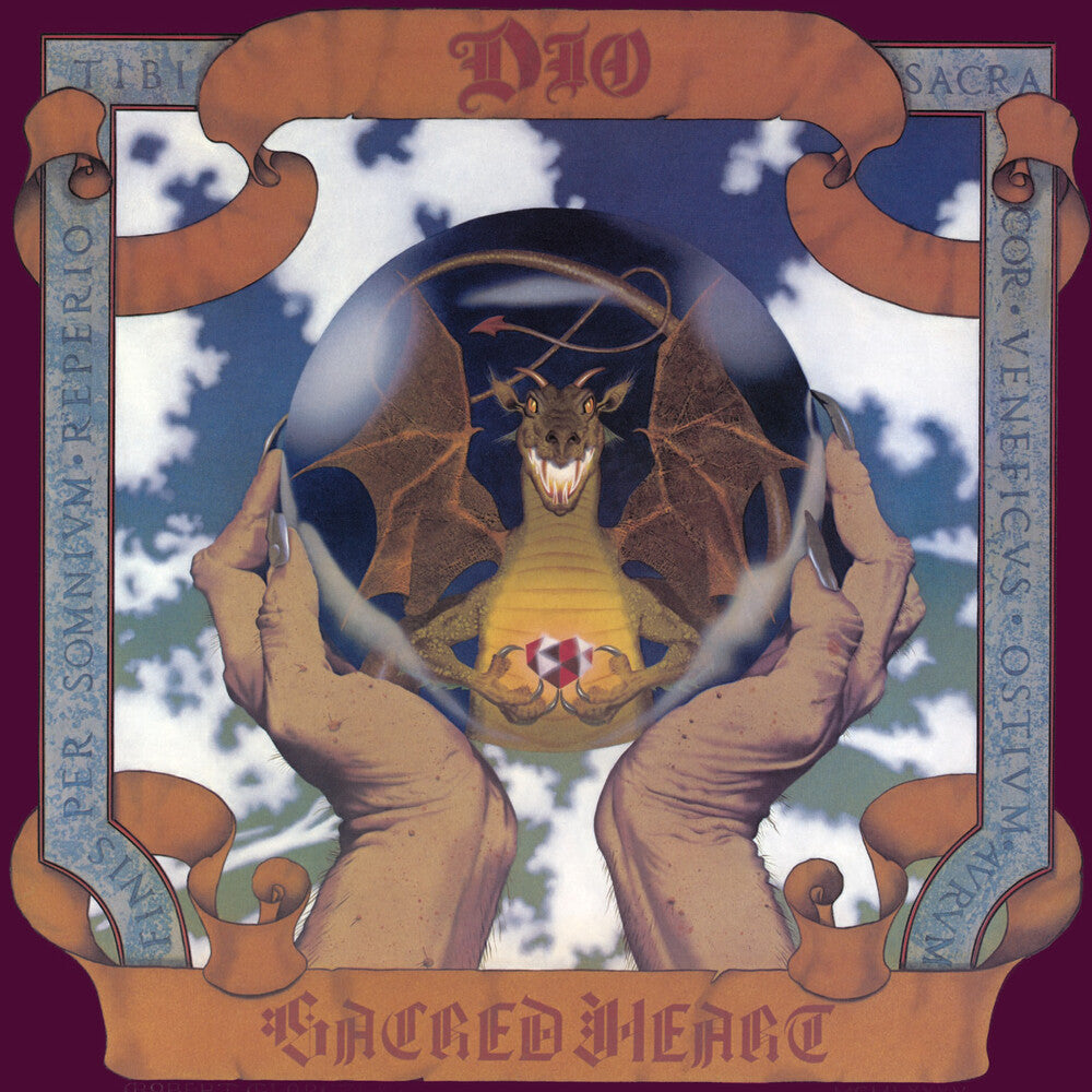 the album cover for Dio - Sacred Heart [Yellow]