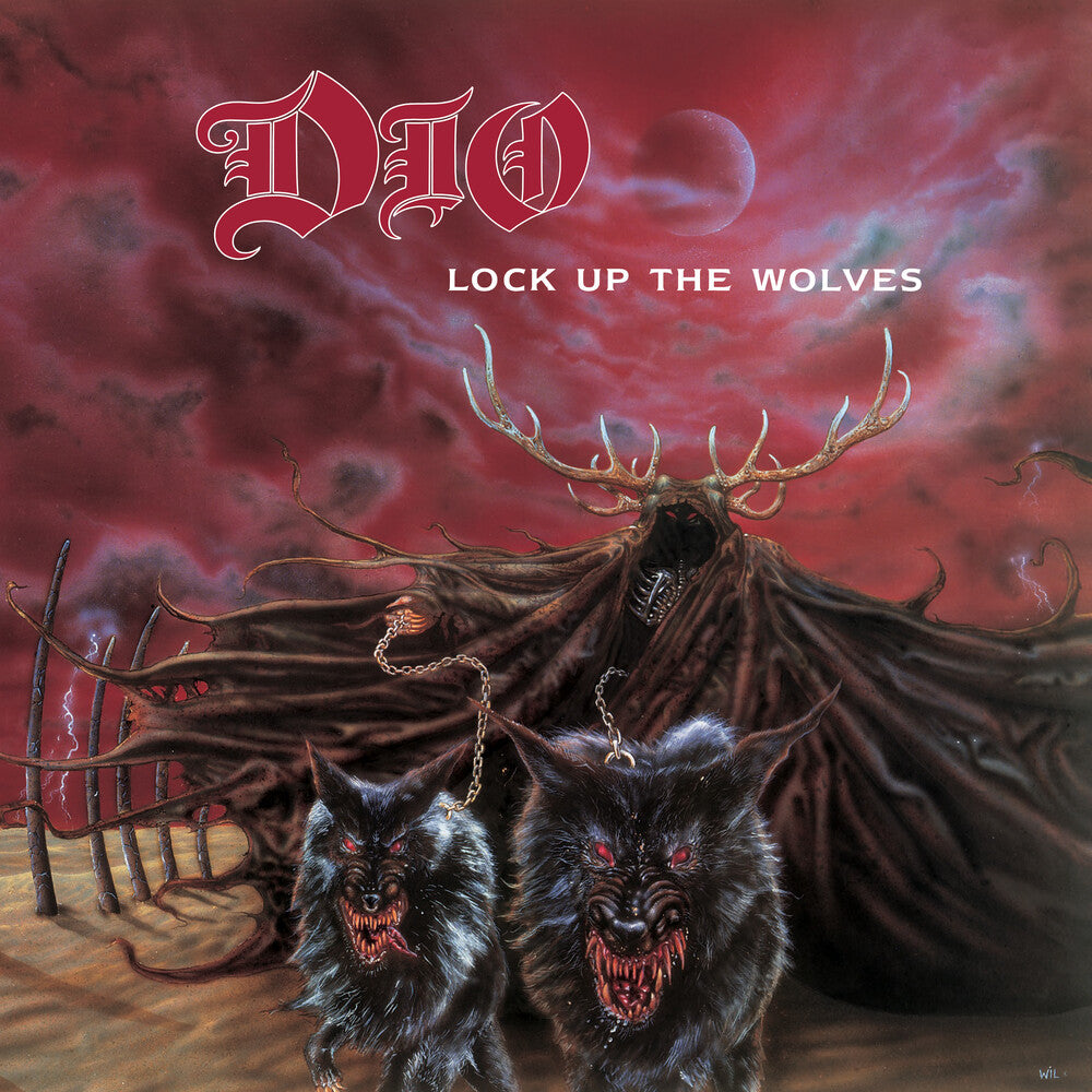 the album cover for Dio - Lock Up The Wolves [Red]