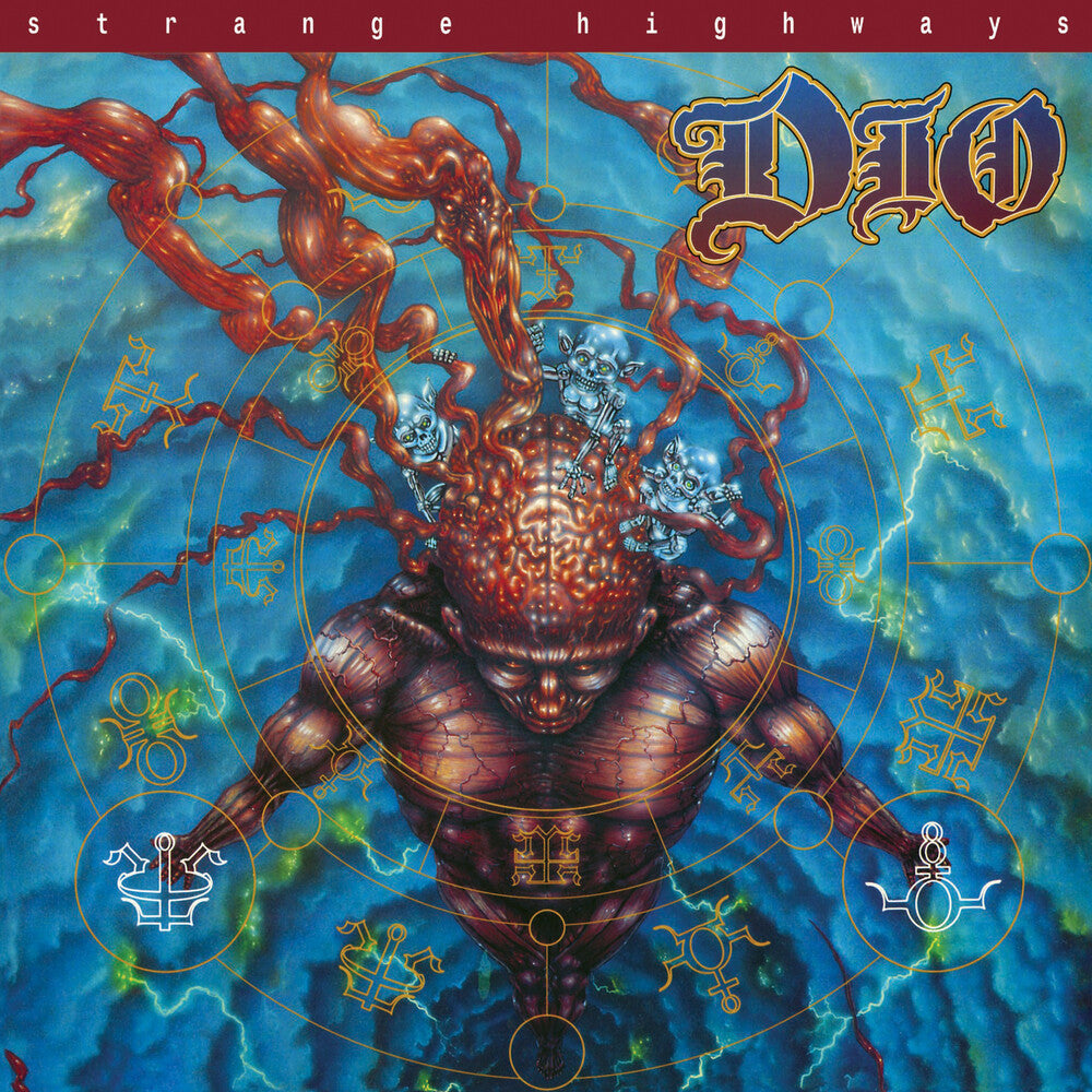 the album cover for Dio - Strange Highways [Green]