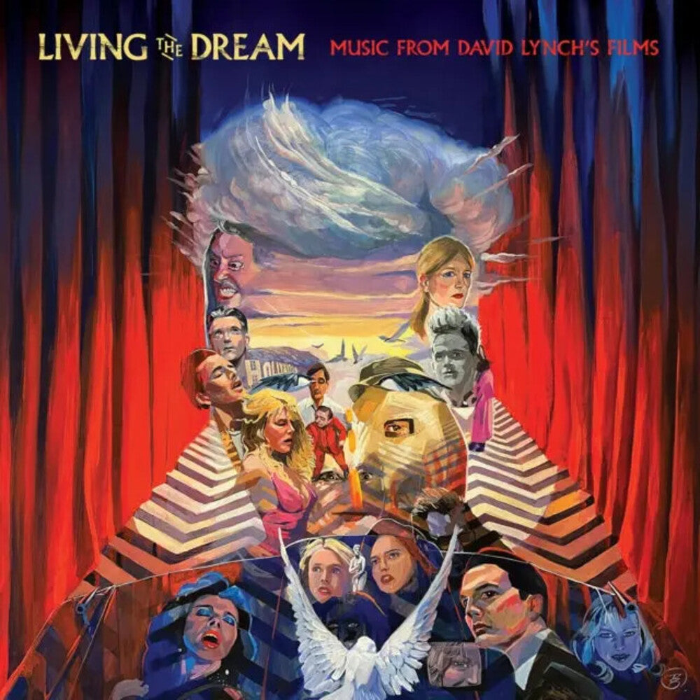 the album cover for Living the Dream: Music From Films of David Lynch - Living The Dream: Music From The Films Of David Lynch / Various - Limited 180-Gram Red Colored Vinyl