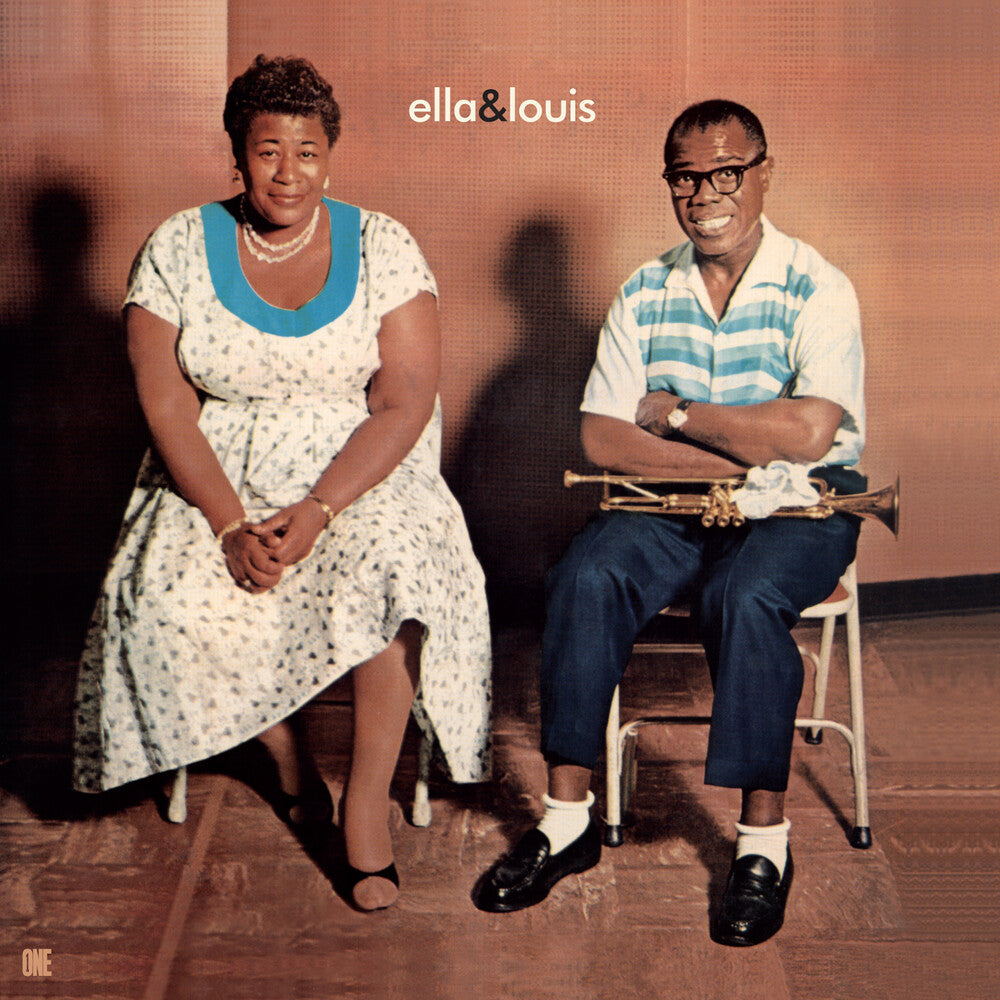 the album cover for Ella Fitzgerald  / Armstrong,Louis - Ella & Louis [180 Gram]