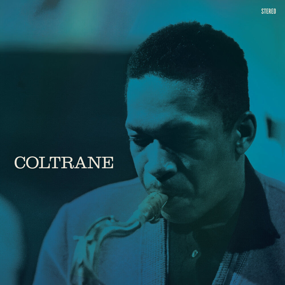 the album cover for John Coltrane - Coltrane (Bonus Tracks) [180 Gram Blue]