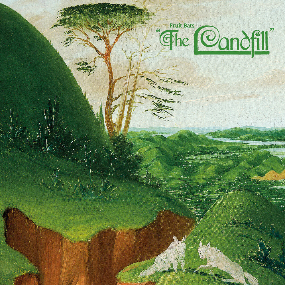 the album cover for Fruit Bats - Landfill