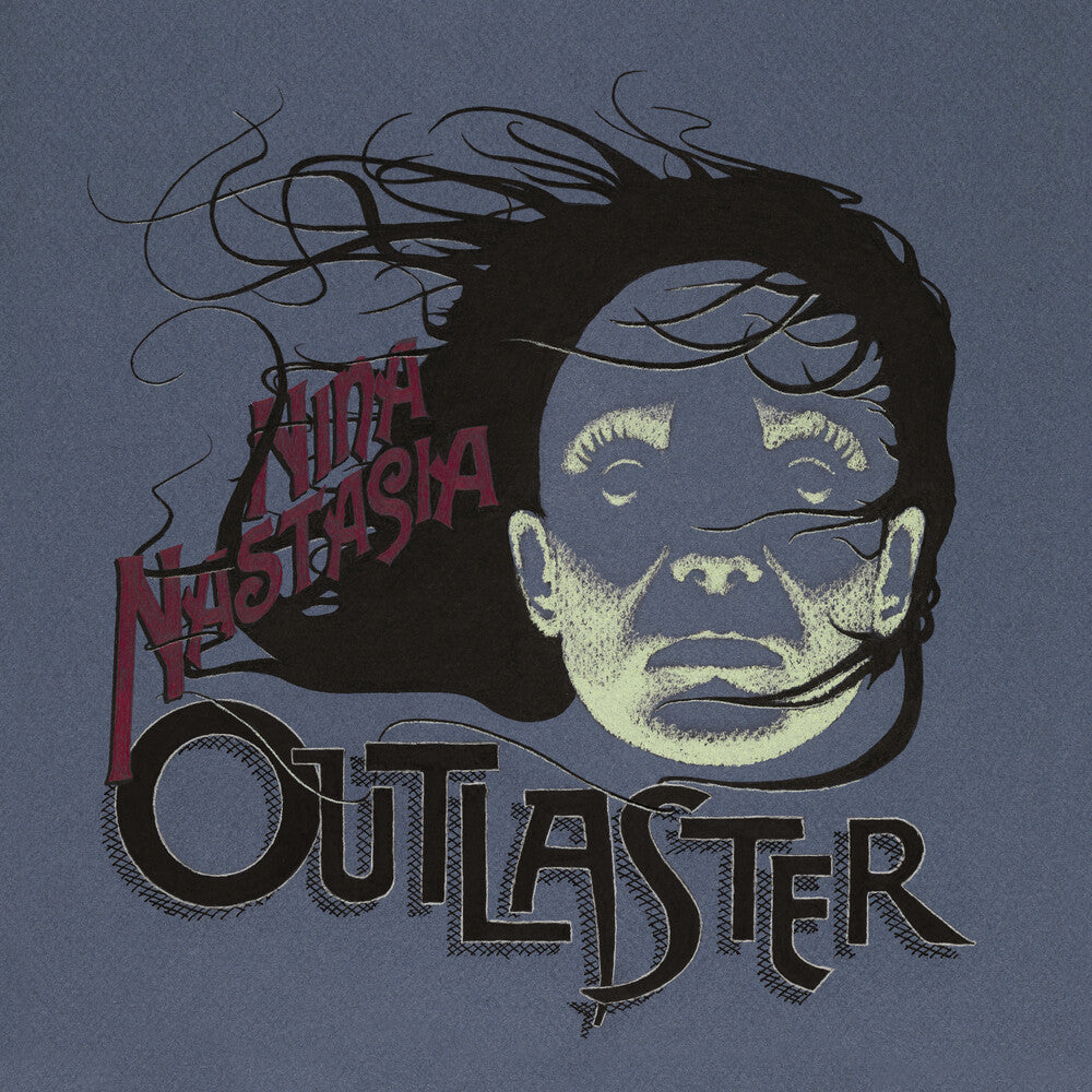 the album cover for Nina Nastasia - Outlaster - Red [Colored Vinyl] (Red)
