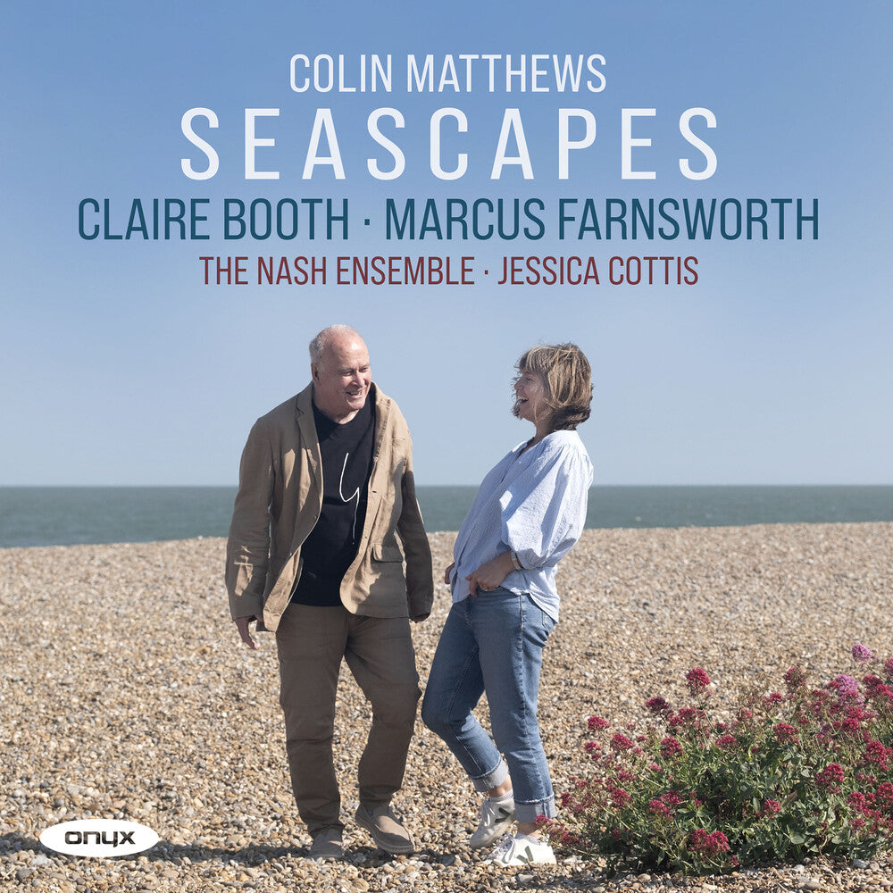 the album cover for Claire Booth  / Farnsworth,Marcus - Seascapes