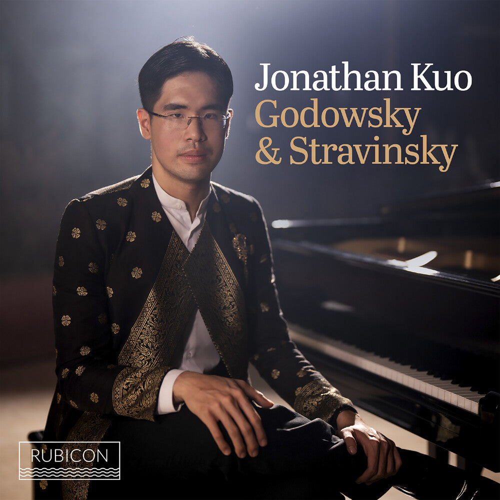 the album cover for Jonathan Kuo - Godowsky & Stravinsky