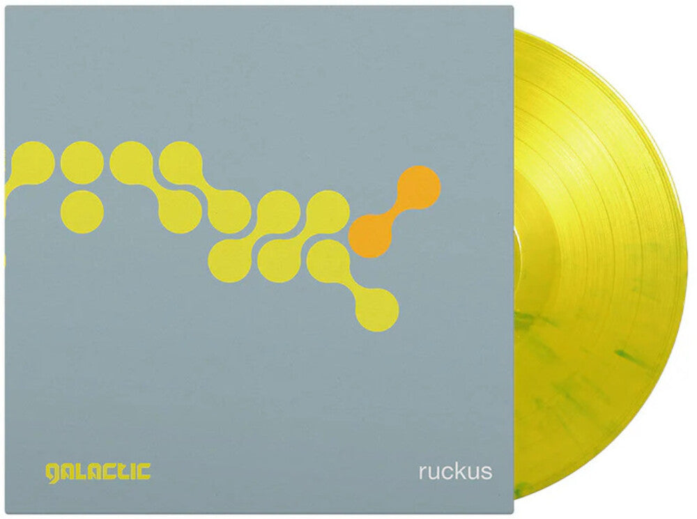 the album cover for Galactic - Ruckus [180 Gram Marble]