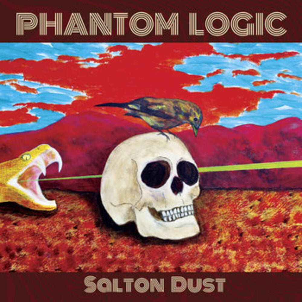 the album cover for Phantom Logic - Salton Dust [Colored Vinyl] (Mrb)