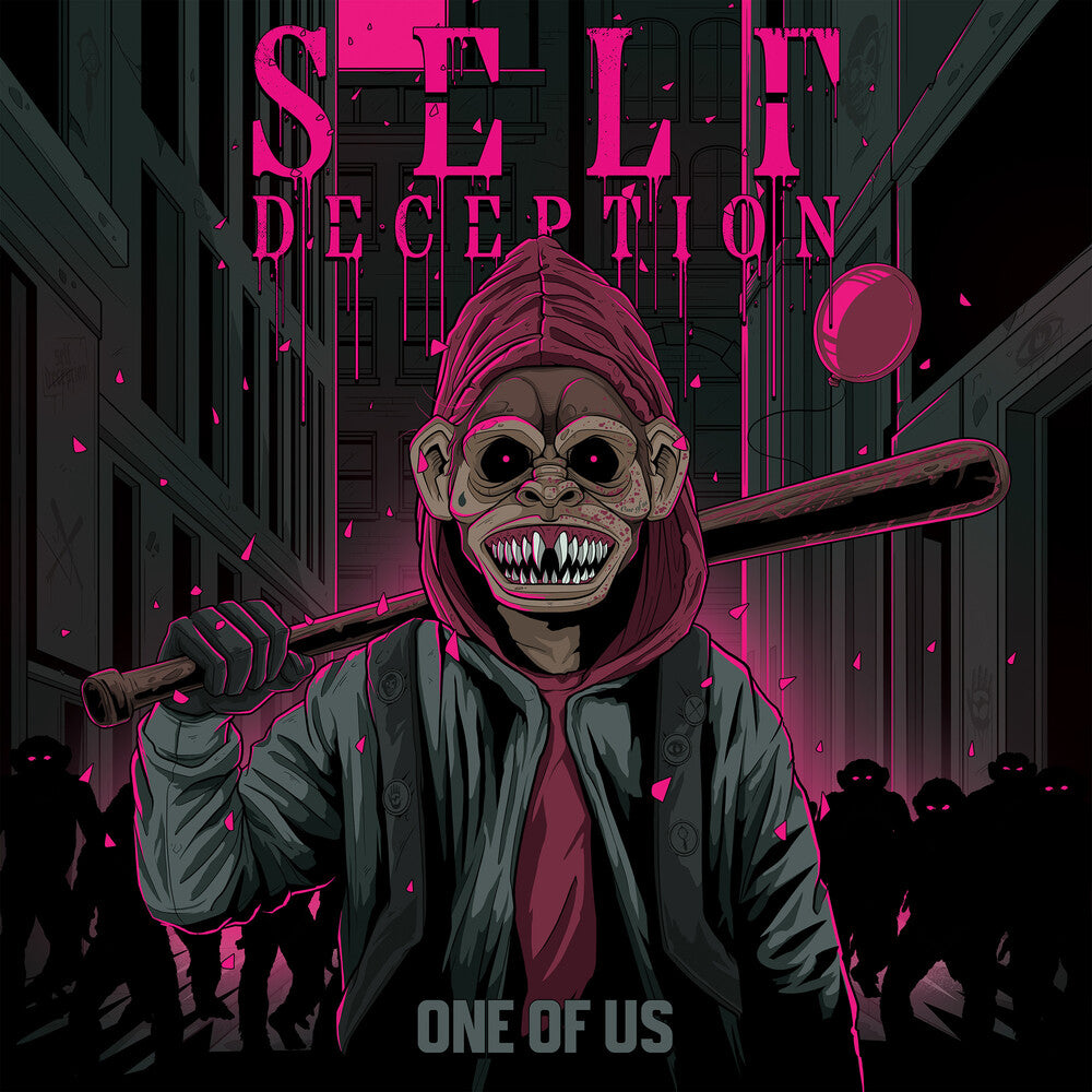 the album cover for Self Deception - One Of Us [Fuschia]