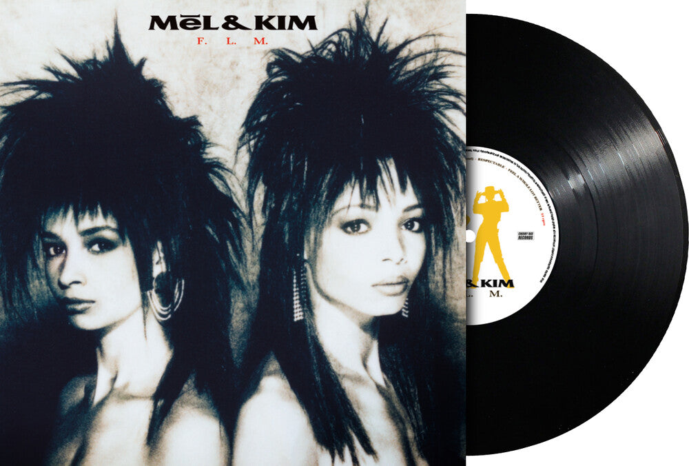 the album cover for Mel & Kim - F.L.M. (Fra)