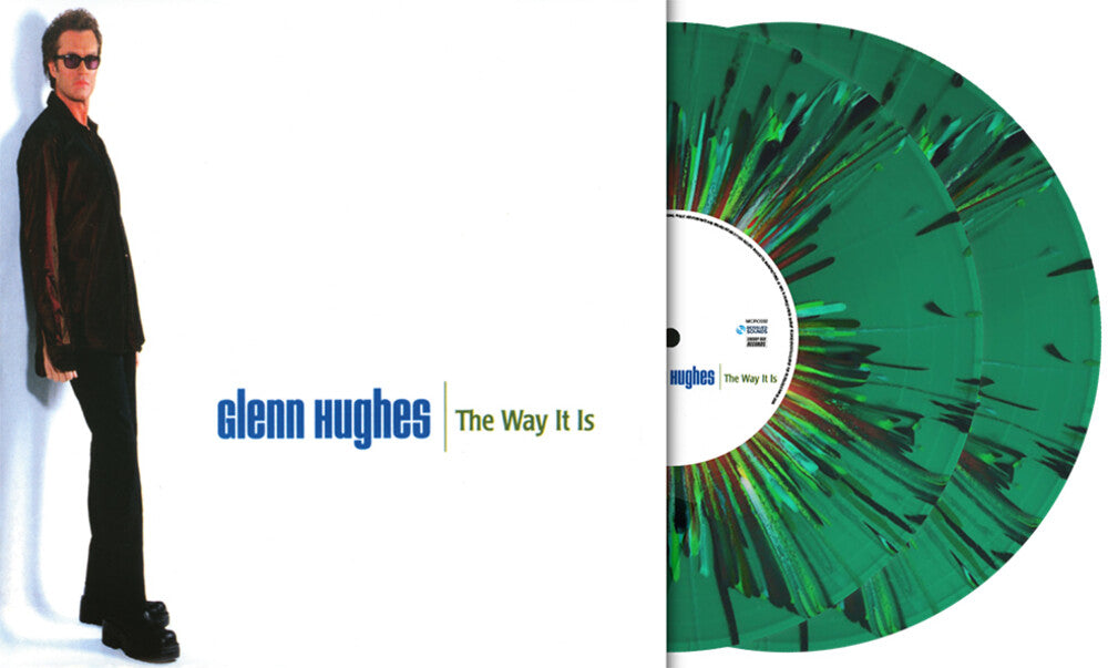 the album cover for Glenn Hughes - The Way It Is - Green Splatter Vinyl [Colored Vinyl] (Grn)