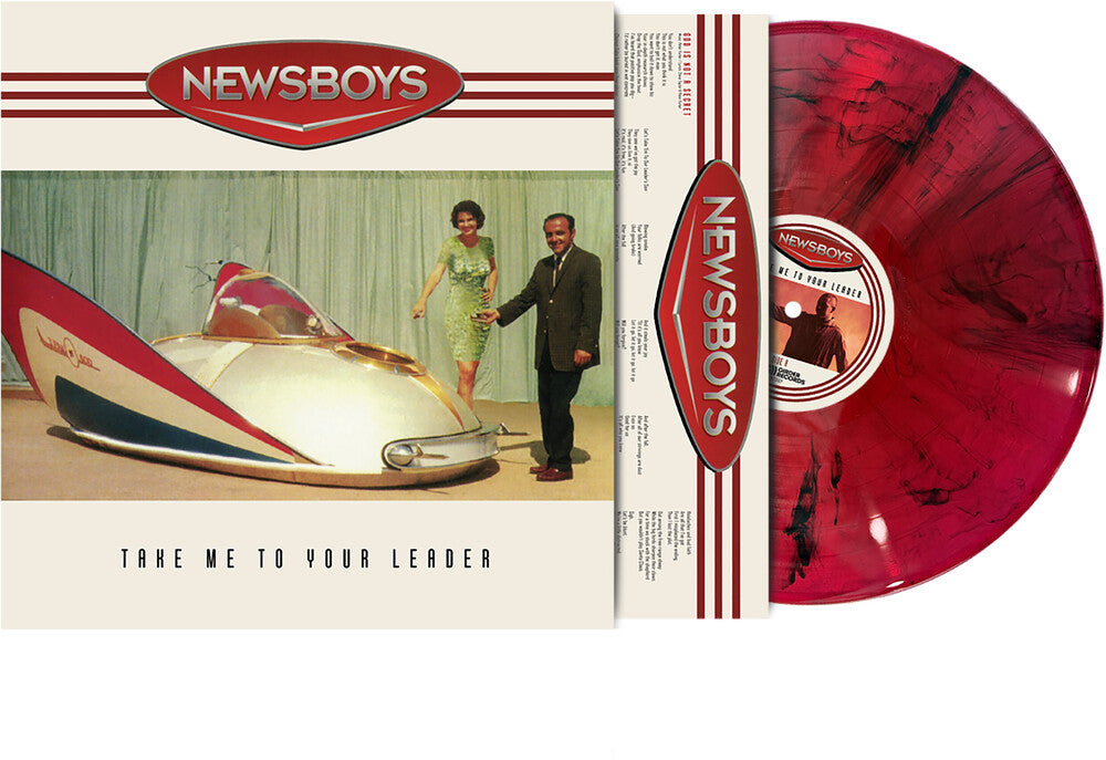 the album cover for Newsboys - Take Me To Your Leader (30th Anniversary) [Colored Vinyl]