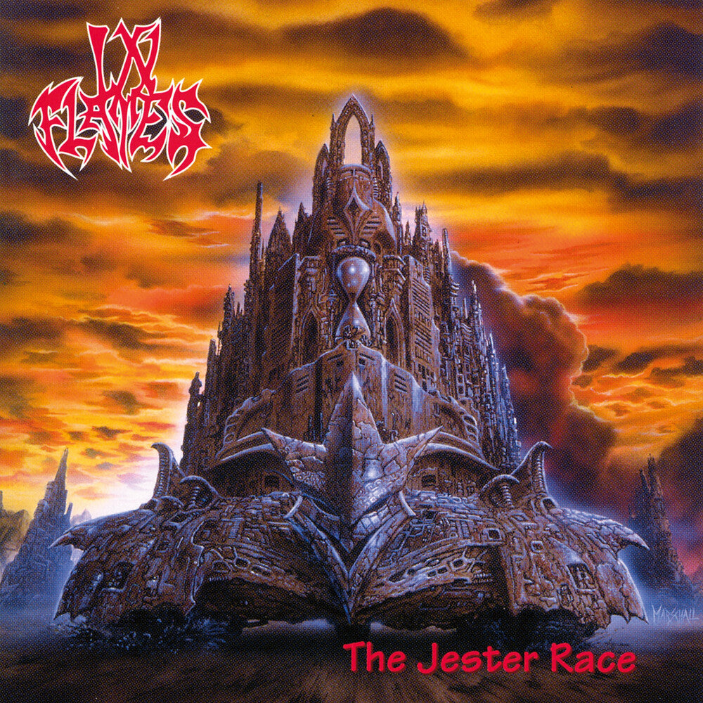 the album cover for In Flames - Jester Race [Clear Vinyl] (Ylw)