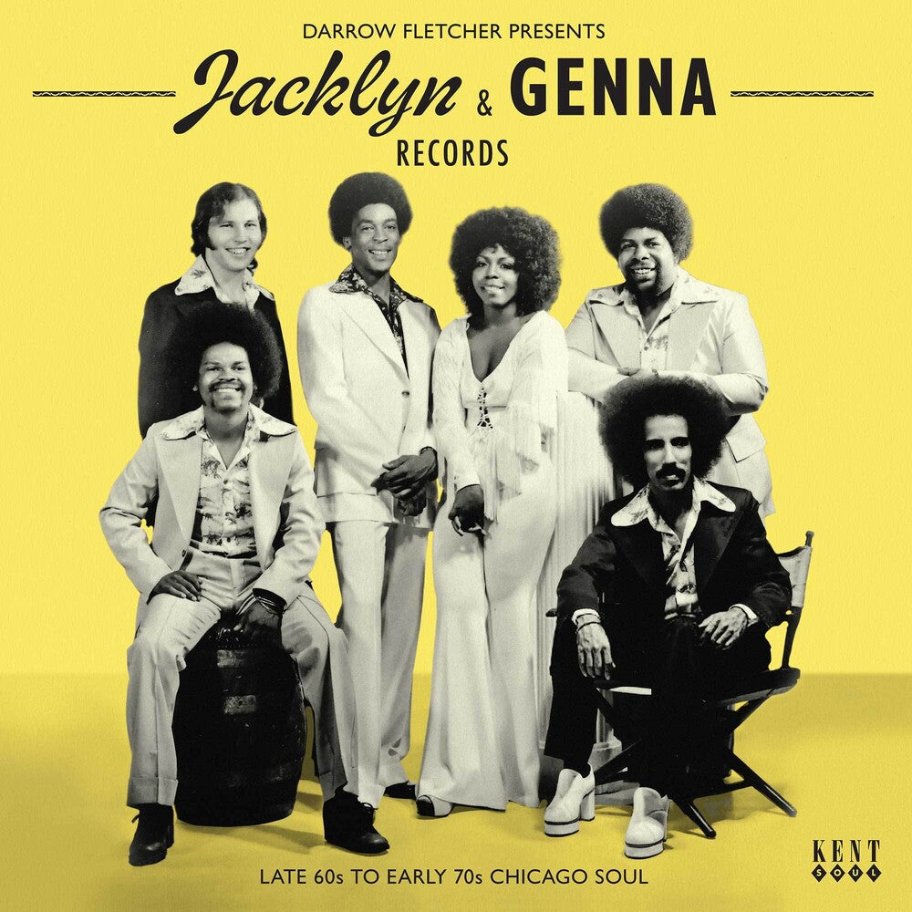 the album cover for Darrow Fletcher Presents Jacklyn & Genna Records - Darrow Fletcher Presents Jacklyn & Genna Records