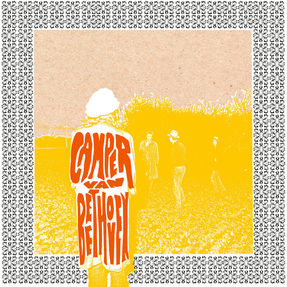 the album cover for Camper Van Beethoven - Telephone Free Landslide Victory [Mustard Yellow]