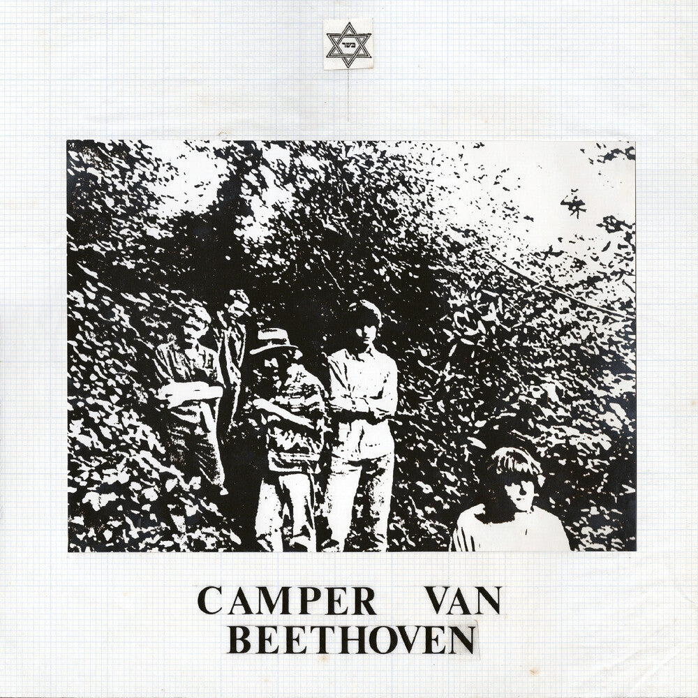 the album cover for Camper Van Beethoven - II & III - 40th Anniversary Edition [Indie Exclusive Red, White, and Blue Toothpaste Splatter]