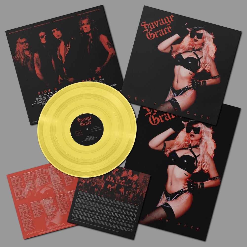 the album cover for Savage Grace - New York Daze [Colored Vinyl] (Post)